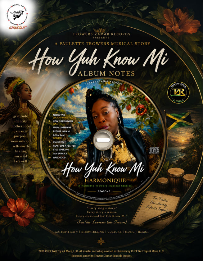 How Yuh Know Mi - Official Album Notes cover